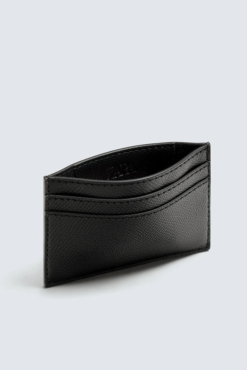 TEXTURED CARD HOLDER