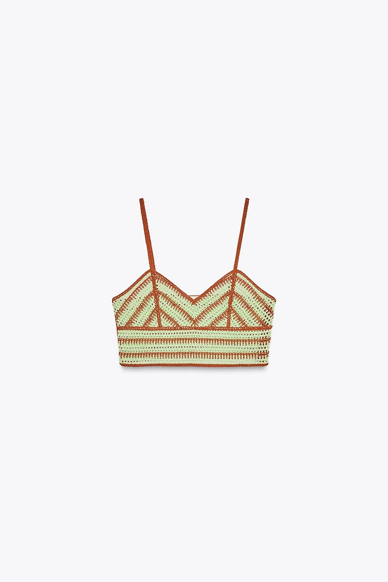 CROCHET CROP TOP