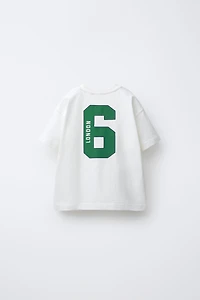 TEXT JOGGING T-SHIRT