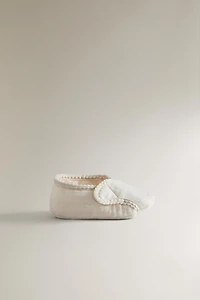 FABRIC BOOTIES