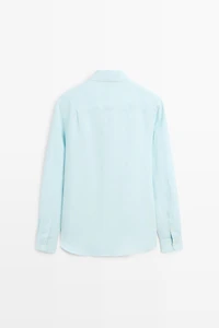 100% linen regular fit shirt