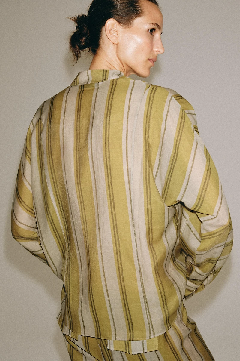 ZW COLLECTION STRIPED SHIRT