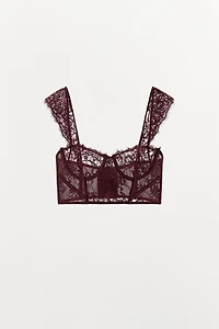 LACE UNDERWIRE BRA