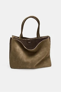 MAXI CITY LEATHER BAG