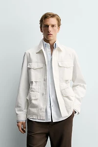 VESTE REGULAR FIT À POCHES