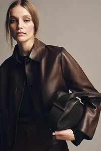 LEATHER SHOULDER BAG