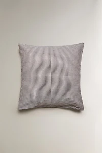 KIDS' YARN-DYED CHECK PILLOWCASE