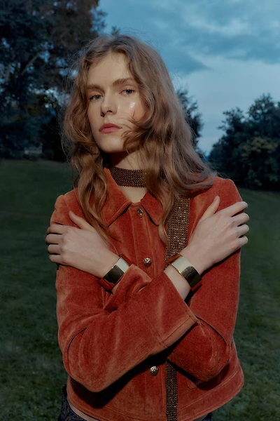 LOT DE 2 BRACELETS RIGIDES MÉTALLIQUES