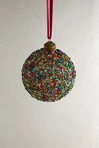 DÉCO SAPIN BOULE STRASS NOËL