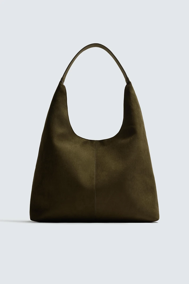 PLAIN SHOULDER BAG