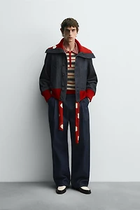 WIDE-LEG DENIM TROUSERS HARRY LAMBERT FOR ZARA X DISNEY