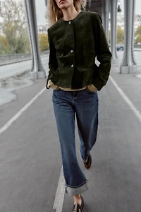 JEAN Z1975 WIDE LEG CROPPED TAILLE HAUTE