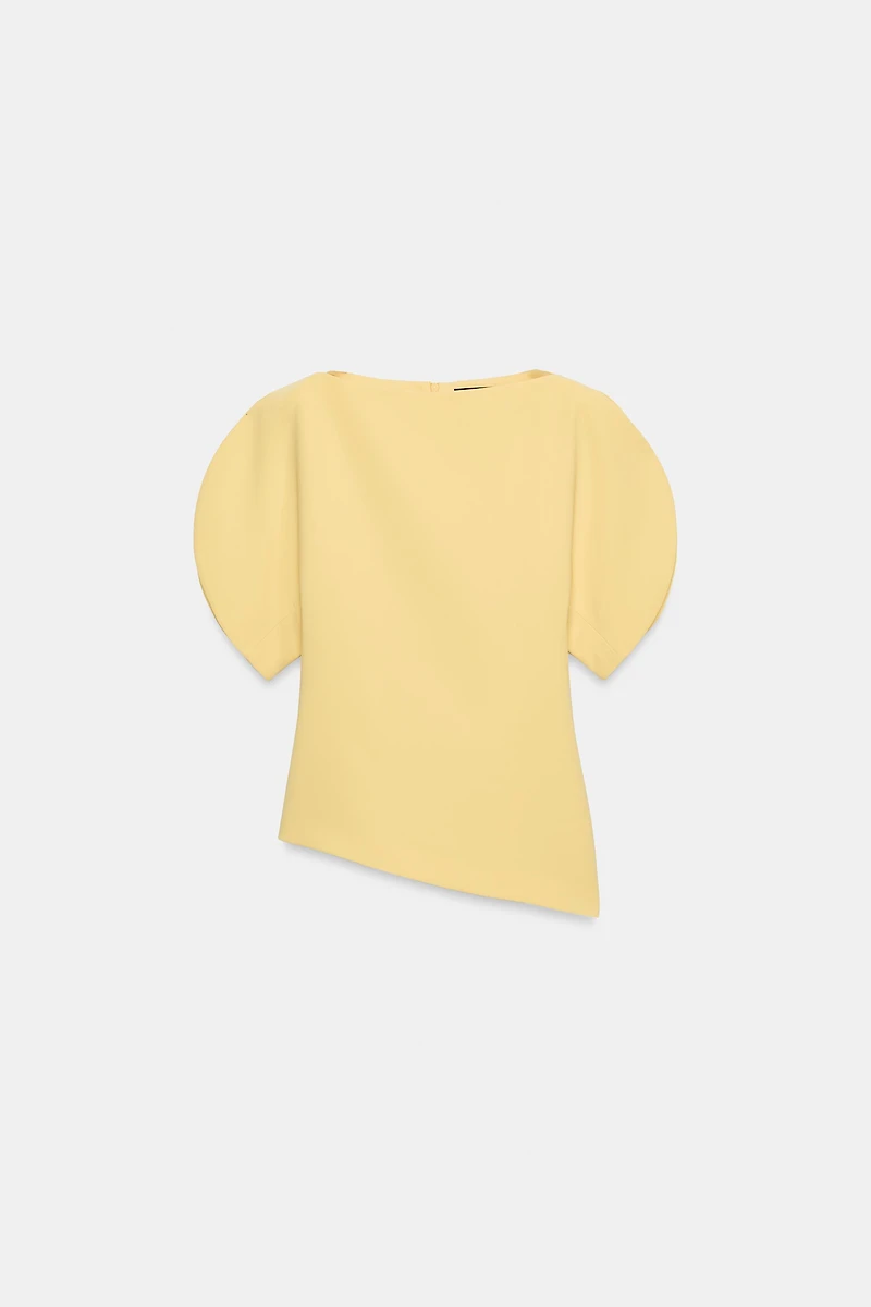 TOP À MANCHES BOUFFANTES ZW COLLECTION