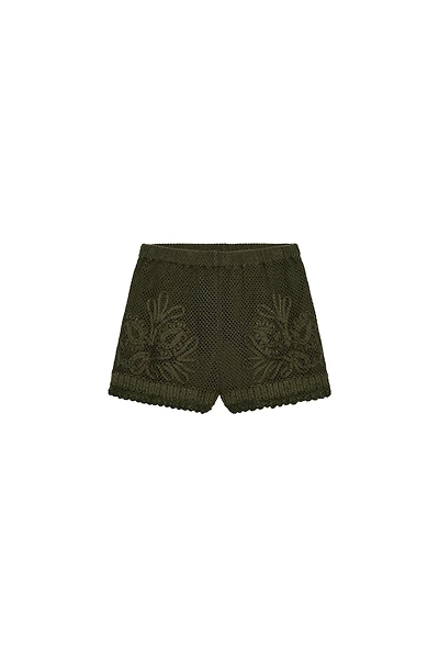CROCHET COMBINATION SHORTS