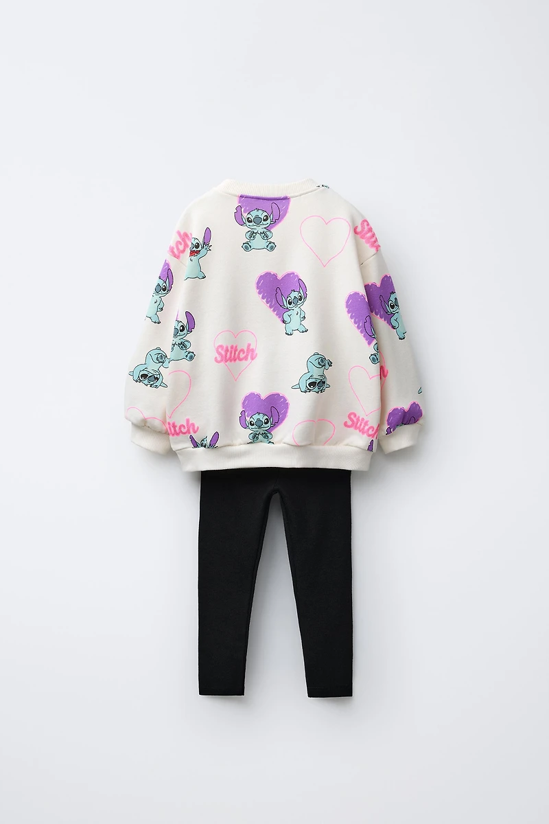 LILO & STITCH © DISNEY JOGGING SWEATSHIRT AND LEGGING SET