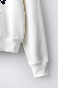 TEXT JOGGING SWEATSHIRT