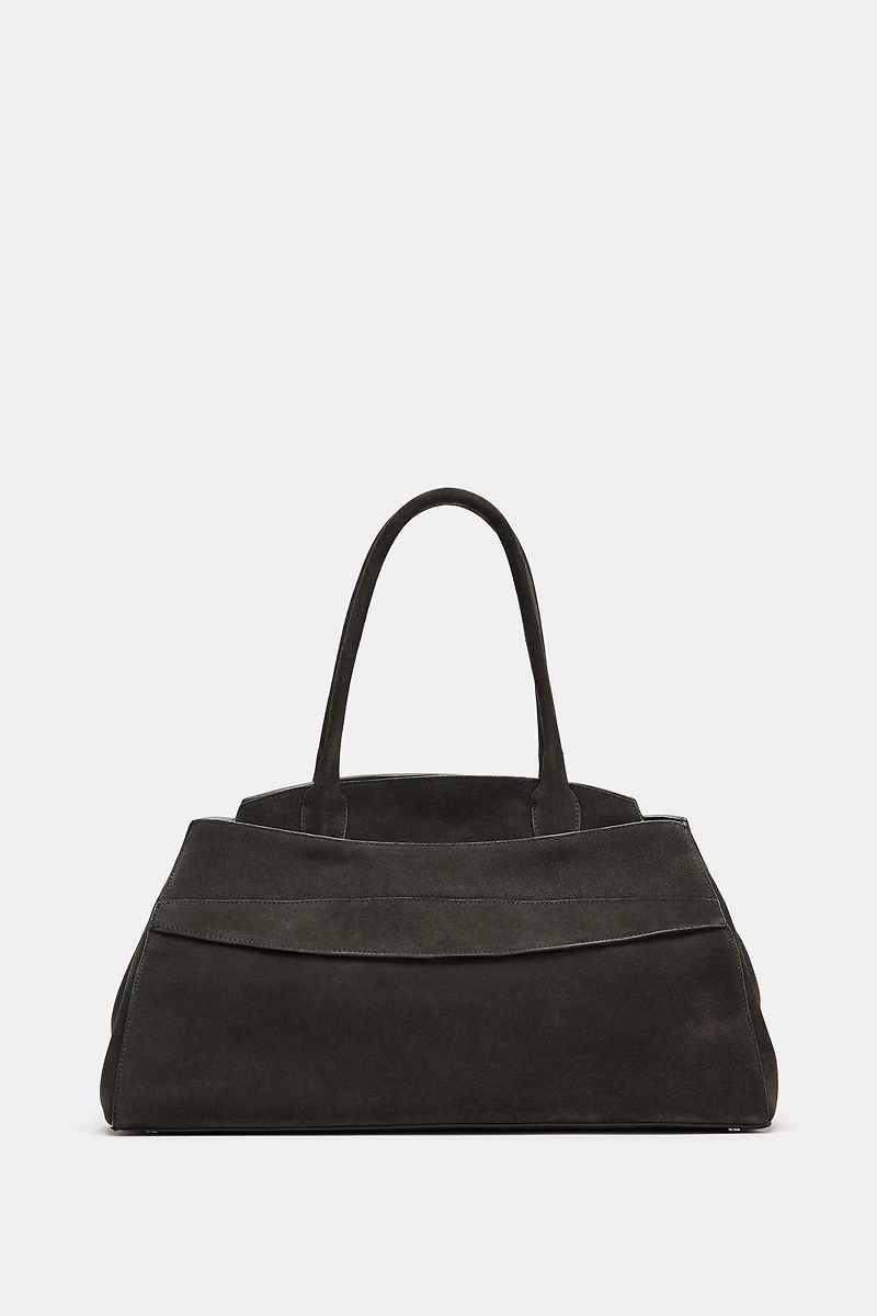 SAC PORTÉ ÉPAULE EN CROÛTE DE CUIR