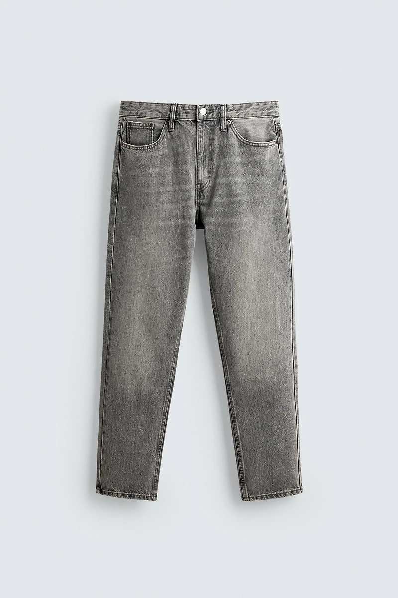STRAIGHT ANKLE FIT JEANS