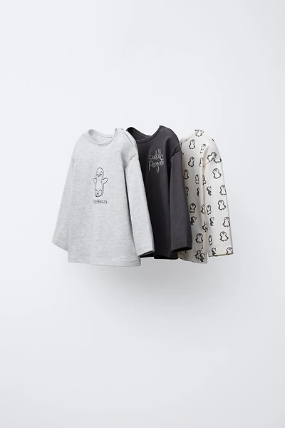 LOT DE TROIS HAUTS PINGOUINS