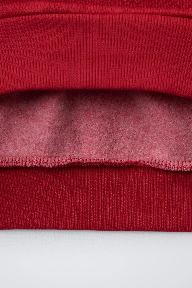 PATCH HOODIE SWEATSHIRT