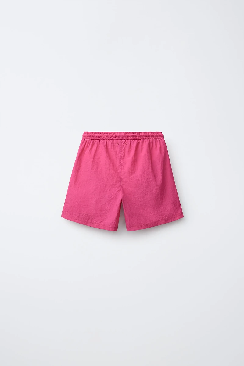 6-14 YEARS/ LOGO SWIM SHORTS