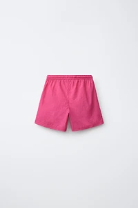 6-14 YEARS/ LOGO SWIM SHORTS