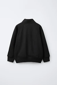 ZIP-UP SWEATSHIRT AND JOGGER PANTS WITH LABELS SET