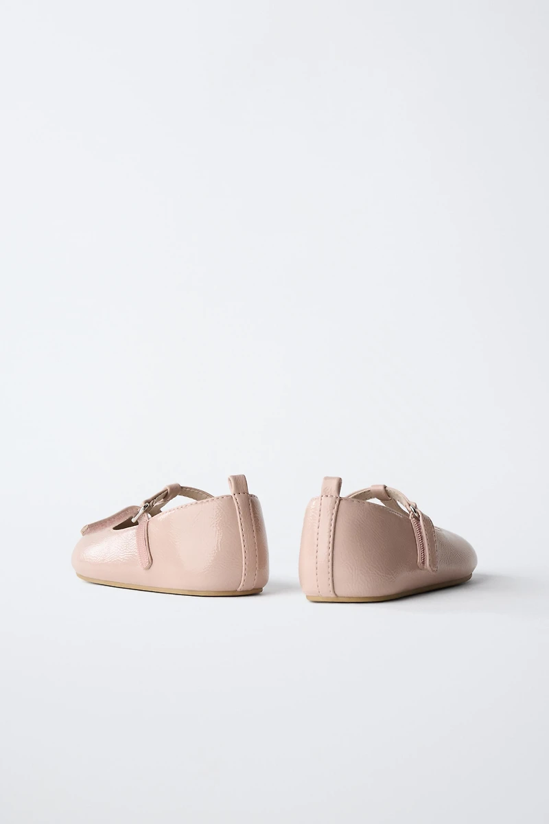 T-BAR BALLET FLATS