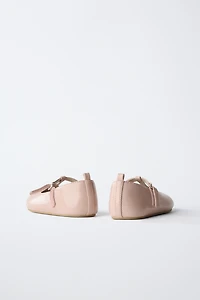 T-BAR BALLET FLATS