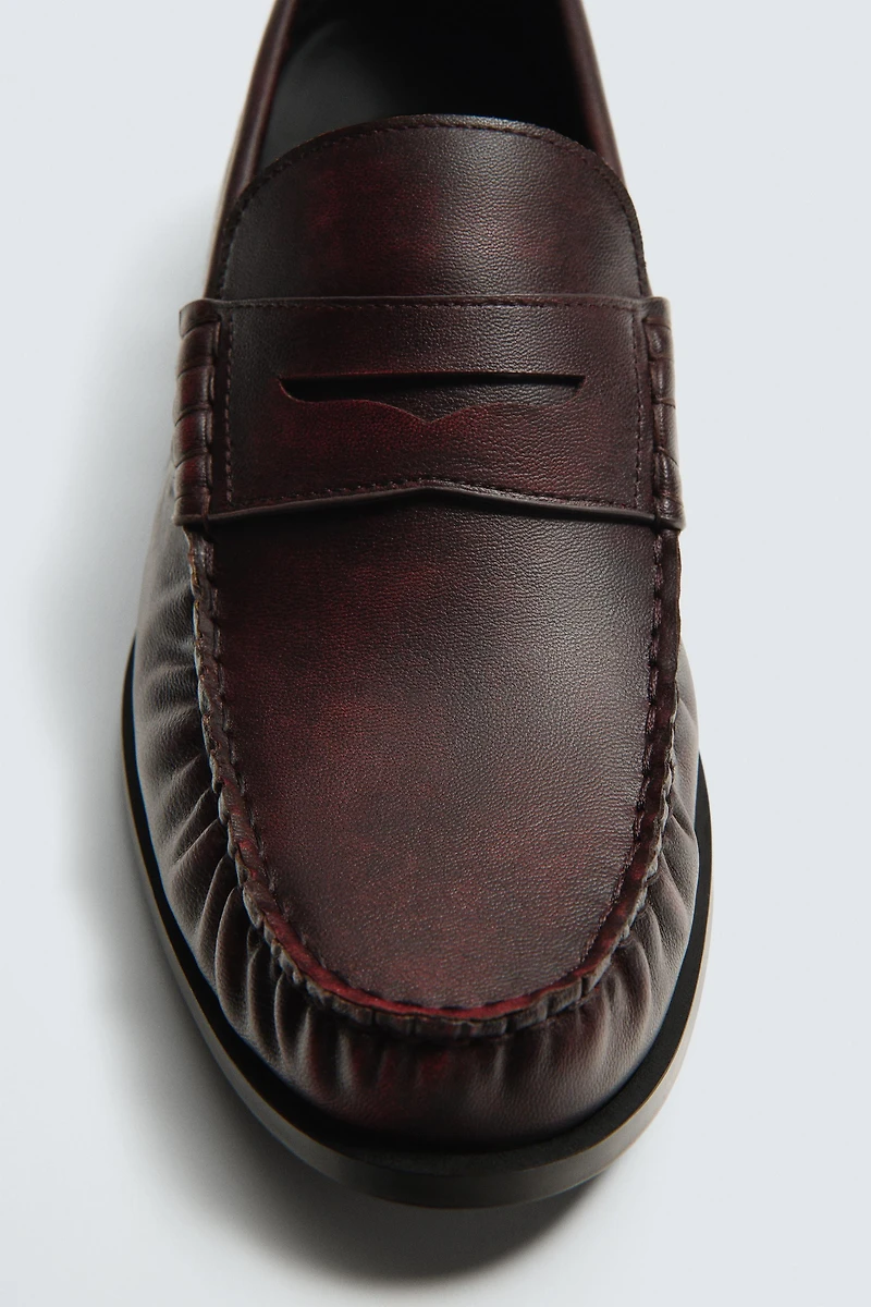 WORN PENNY LOAFERS