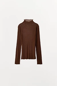 PLAIN T-SHIRT WITH LYOCELL