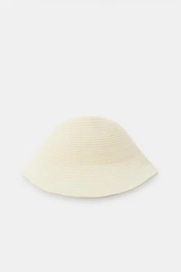 WOOL BLEND STRUCTURE HAT