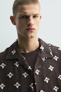 TEXTURED JACQUARD SHIRT