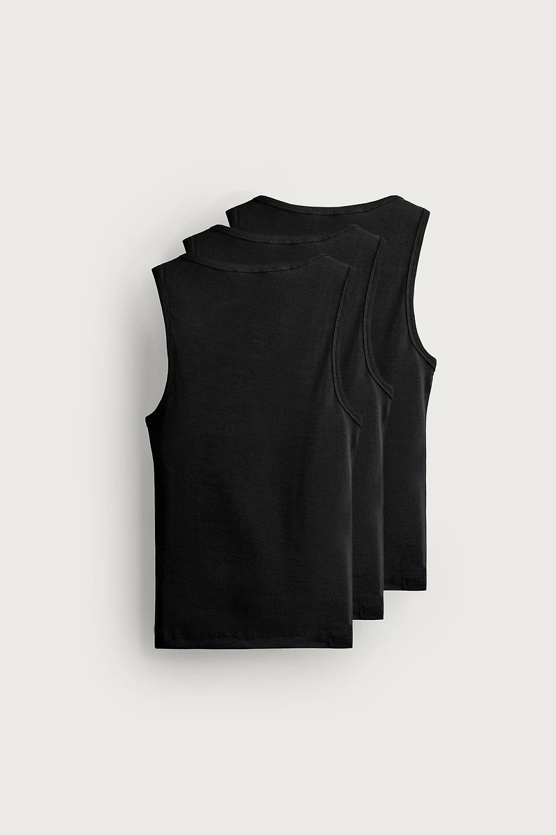3-PACK BASIC TANK TOPS