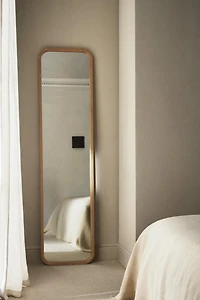 MIROIR SUR PIED CADRE ARRONDI