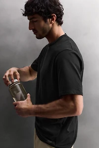 COTTON BLEND TECHNICAL T-SHIRT