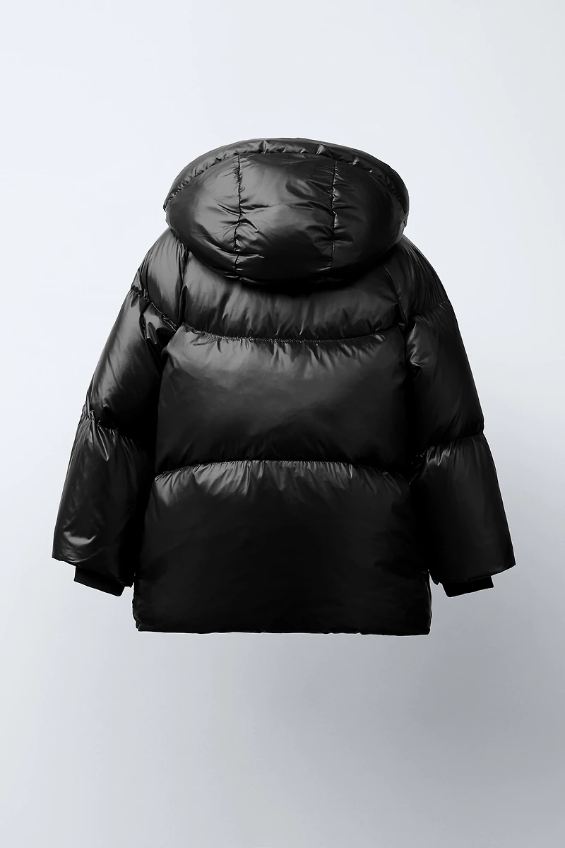 DOWN PUFFER COAT WATER REPELLENT AND WIND RESISTANT