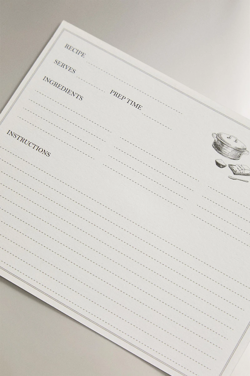 CHRISTMAS CARD RECIPES BOX