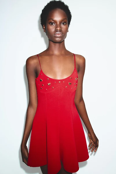 STRETCH HEART DRESS