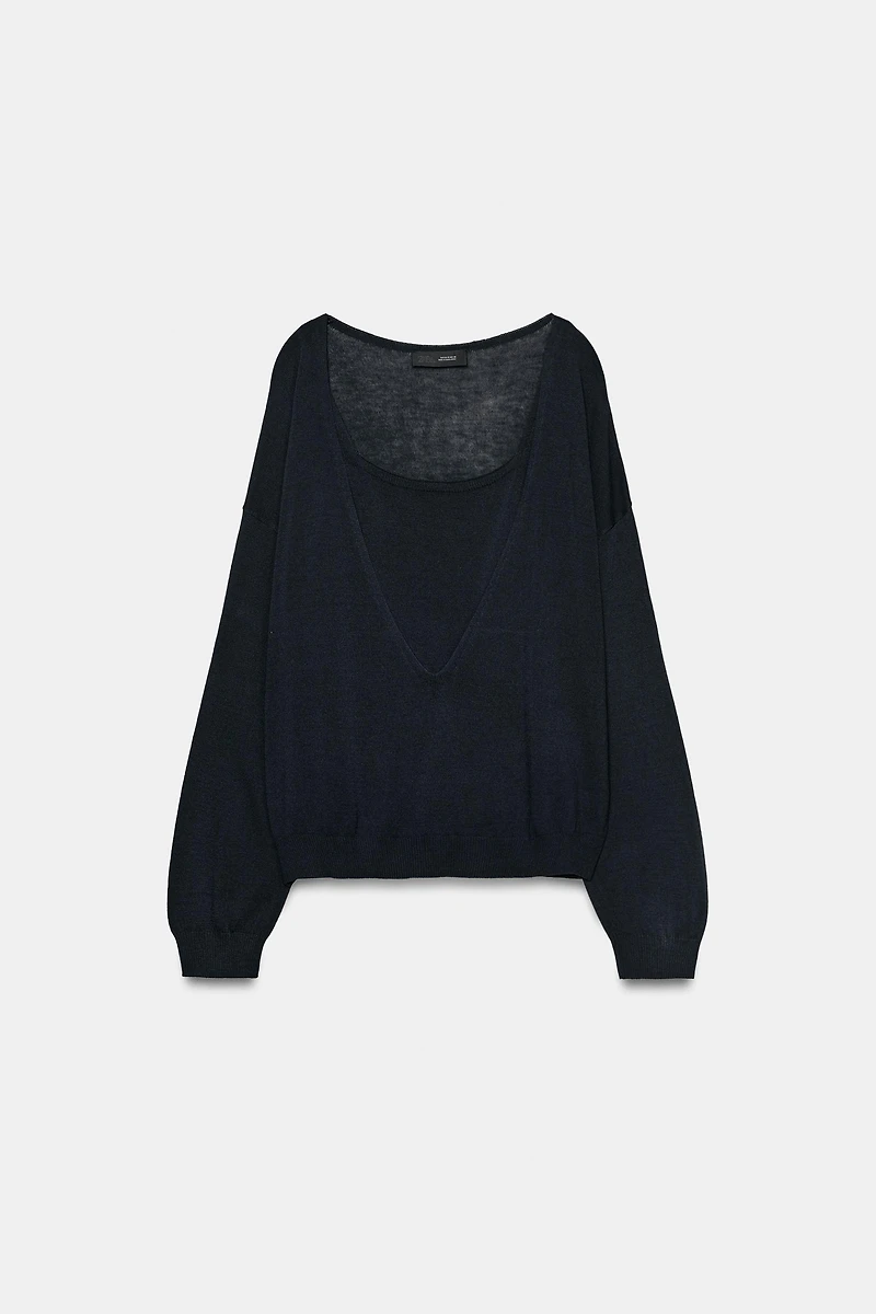 COMBINATION KNIT JUMPER