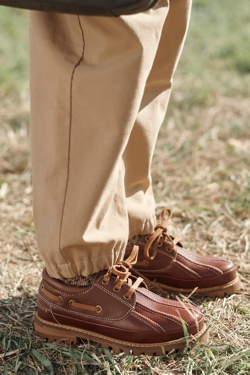 LEATHER BOAT SHOES LIMITED EDITION