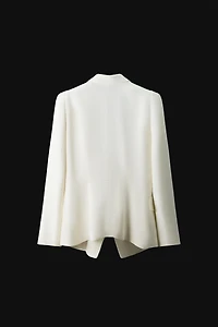 BLAZER À BOUTONNAGE CROISÉ AVEC ÉPAULETTES ZW COLLECTION