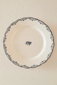 ASSIETTE PLATE MOTIF POSITIONNÉ