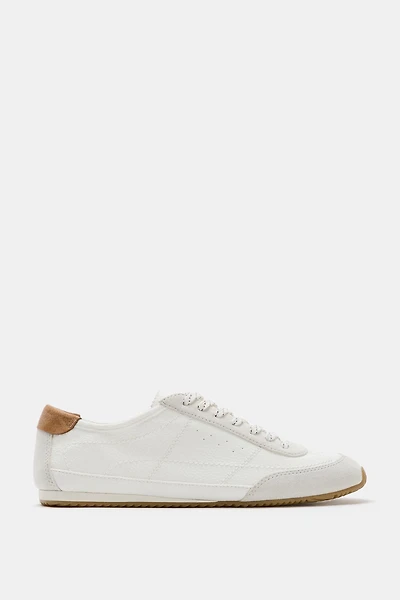 DERBY SNEAKERS WITH HEEL DETAIL