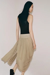 DRAPED PRINTED SKIRT ZW COLLECTION