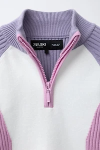 COLOR BLOCK KNIT JUMPER SKI COLLECTION