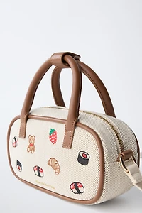 EMBROIDERED CROSSBODY BAG