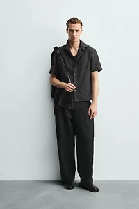 FLORAL JACQUARD SHIRT