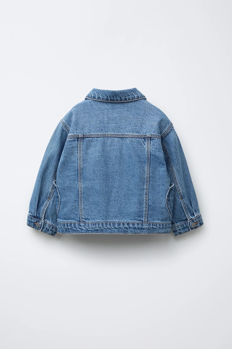 VESTE EN DENIM CŒURS