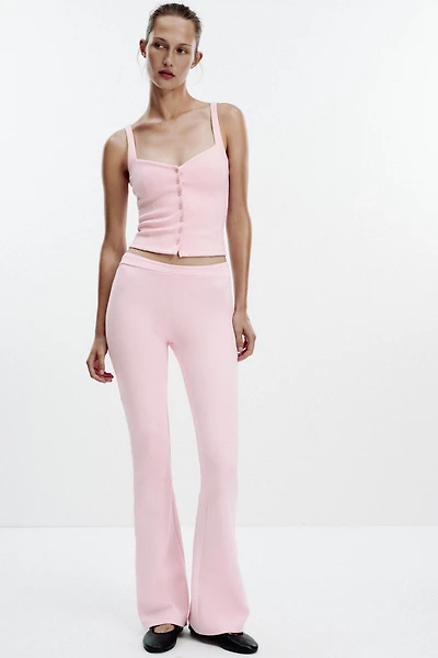 FLARE INTERLOCK PANTS
